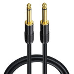 Cáp âm thanh Mono đực sang đực 6.35mm cho mixer, dài 0.5m, 1m, 1.5m, 2m, 3m, 5m, 10m, 15m, 20m