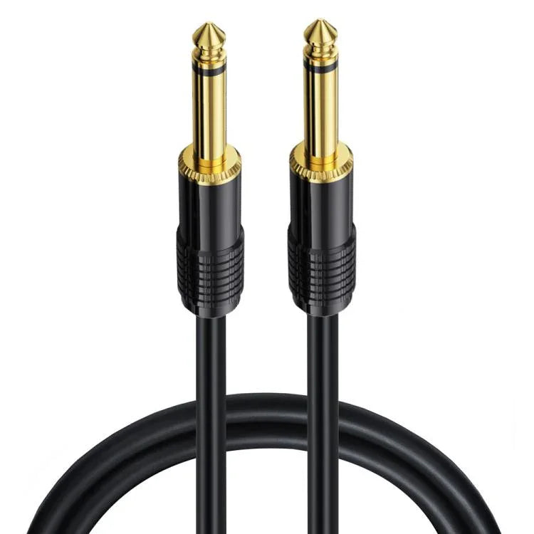 Cáp âm thanh Mono đực sang đực 6.35mm cho mixer, dài 0.5m, 1m, 1.5m, 2m, 3m, 5m, 10m, 15m, 20m