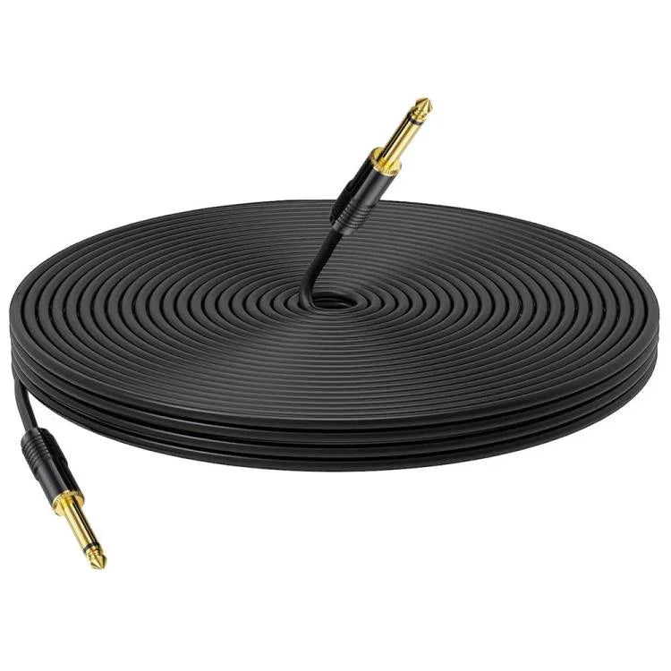 Cáp âm thanh Mono đực sang đực 6.35mm cho mixer, dài 0.5m, 1m, 1.5m, 2m, 3m, 5m, 10m, 15m, 20m