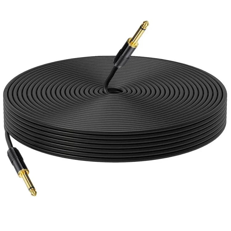 Cáp âm thanh Mono đực sang đực 6.35mm cho mixer, dài 0.5m, 1m, 1.5m, 2m, 3m, 5m, 10m, 15m, 20m