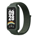 xDfind Plastic Cover Integrated Nylon Loop Watch Band, For Xiaomi Smart Band 9 Active / Redmi Band 3