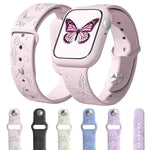 Dây đồng hồ silicone khắc laser 3D xDfind, dành cho Apple Watch 42 / 44 / 45 / 46 / 49mm, dành cho Apple Watch 38 / 40 / 41 / S11 42mm