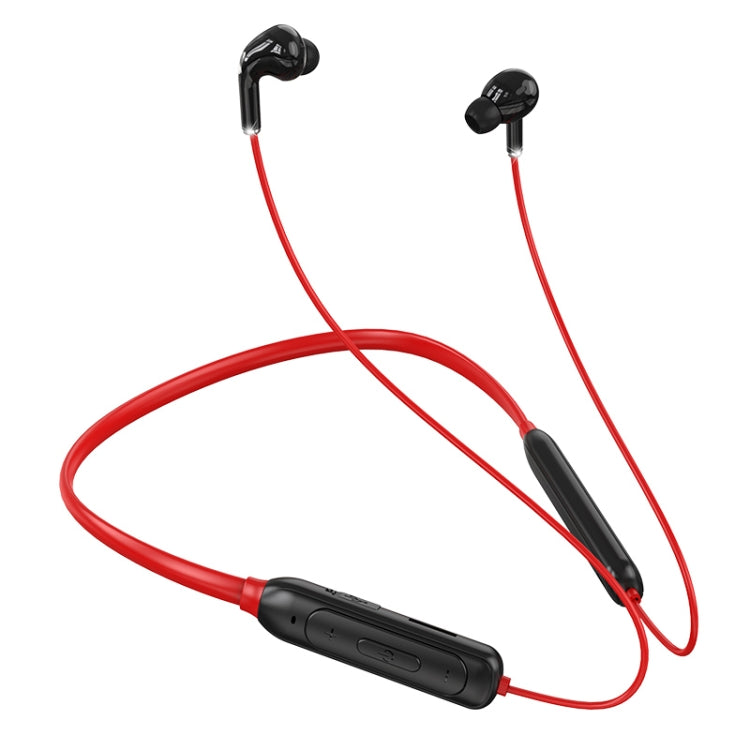 Tai nghe Bluetooth đeo cổ không dây M60 âm thanh vòm 8D 5.1 hỗ trợ thẻ TF chế độ MP3