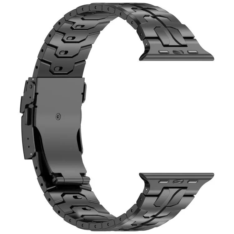 Dây đồng hồ hợp kim titan khóa an toàn tháo rời, dành cho Apple Watch 46mm / 49mm / 45mm / 44mm, dành cho Apple Watch 42mm / 41mm / 40mm / 38mm