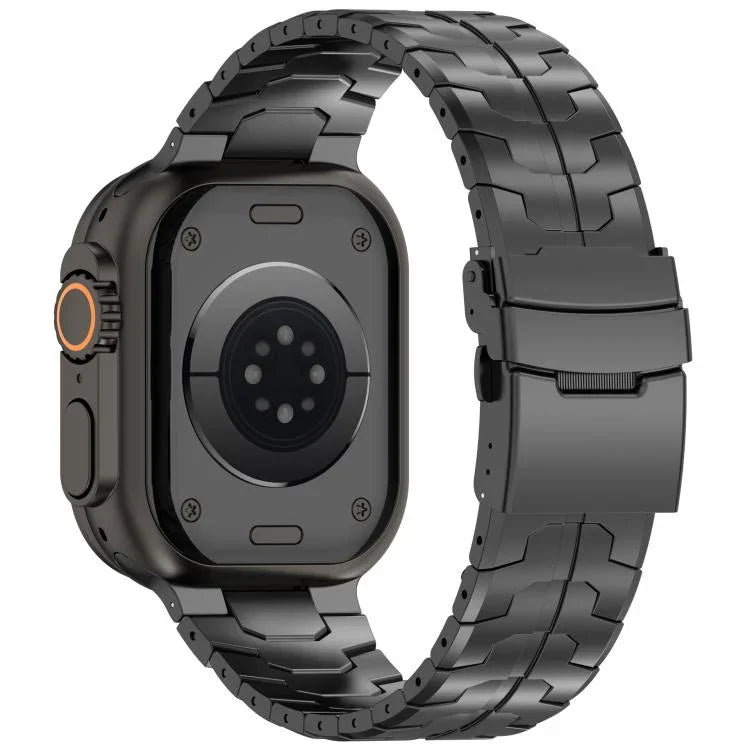 Dây đồng hồ hợp kim titan khóa an toàn tháo rời, dành cho Apple Watch 46mm / 49mm / 45mm / 44mm, dành cho Apple Watch 42mm / 41mm / 40mm / 38mm