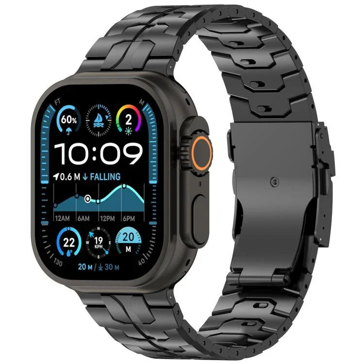 Dây đồng hồ hợp kim titan khóa an toàn tháo rời, dành cho Apple Watch 46mm / 49mm / 45mm / 44mm, dành cho Apple Watch 42mm / 41mm / 40mm / 38mm