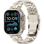 Dây đồng hồ hợp kim titan khóa an toàn tháo rời, dành cho Apple Watch 46mm / 49mm / 45mm / 44mm, dành cho Apple Watch 42mm / 41mm / 40mm / 38mm