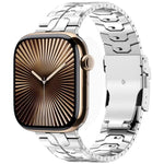 Dây đồng hồ hợp kim titan khóa an toàn tháo rời, dành cho Apple Watch 46mm / 49mm / 45mm / 44mm, dành cho Apple Watch 42mm / 41mm / 40mm / 38mm