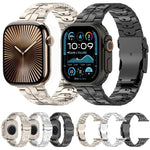 Dây đồng hồ hợp kim titan khóa an toàn tháo rời, dành cho Apple Watch 46mm / 49mm / 45mm / 44mm, dành cho Apple Watch 42mm / 41mm / 40mm / 38mm