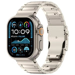 Dây đồng hồ hợp kim titan khóa an toàn tháo nhanh hình chữ I, dành cho Apple Watch 46mm / 49mm / 45mm / 44mm, dành cho Apple Watch 42mm / 41mm / 40mm / 38mm