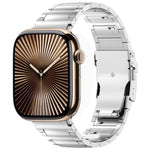 Dây đồng hồ hợp kim titan khóa an toàn tháo nhanh hình chữ I, dành cho Apple Watch 46mm / 49mm / 45mm / 44mm, dành cho Apple Watch 42mm / 41mm / 40mm / 38mm