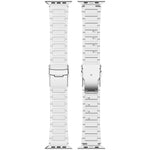 Dây đồng hồ hợp kim titan khóa an toàn tháo nhanh hình chữ I, dành cho Apple Watch 46mm / 49mm / 45mm / 44mm, dành cho Apple Watch 42mm / 41mm / 40mm / 38mm