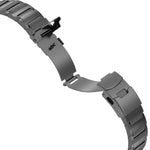 Dây đồng hồ hợp kim titan khóa an toàn tháo nhanh hình chữ I, dành cho Apple Watch 46mm / 49mm / 45mm / 44mm, dành cho Apple Watch 42mm / 41mm / 40mm / 38mm