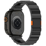 Dây đồng hồ hợp kim titan khóa nam châm một hạt dày, dành cho Apple Watch 46mm / 49mm / 45mm / 44mm, dành cho Apple Watch 42mm / 41mm / 40mm / 38mm