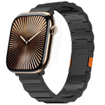 Dây đồng hồ hợp kim titan khóa nam châm một hạt dày, dành cho Apple Watch 46mm / 49mm / 45mm / 44mm, dành cho Apple Watch 42mm / 41mm / 40mm / 38mm