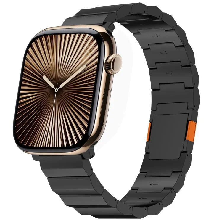 Dây đồng hồ hợp kim titan khóa nam châm một hạt dày, dành cho Apple Watch 46mm / 49mm / 45mm / 44mm, dành cho Apple Watch 42mm / 41mm / 40mm / 38mm