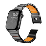 Dây đồng hồ thép không gỉ một hạt tích hợp khóa Norman nam châm, dành cho Apple Watch 46mm / 49mm / 45mm / 44mm