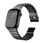 Dây đồng hồ thép không gỉ một hạt tích hợp khóa Norman nam châm, dành cho Apple Watch 46mm / 49mm / 45mm / 44mm