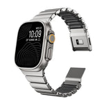 Dây đồng hồ thép không gỉ một hạt tích hợp khóa Norman nam châm, dành cho Apple Watch 46mm / 49mm / 45mm / 44mm