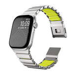 Dây đồng hồ thép không gỉ một hạt tích hợp khóa Norman nam châm, dành cho Apple Watch 46mm / 49mm / 45mm / 44mm