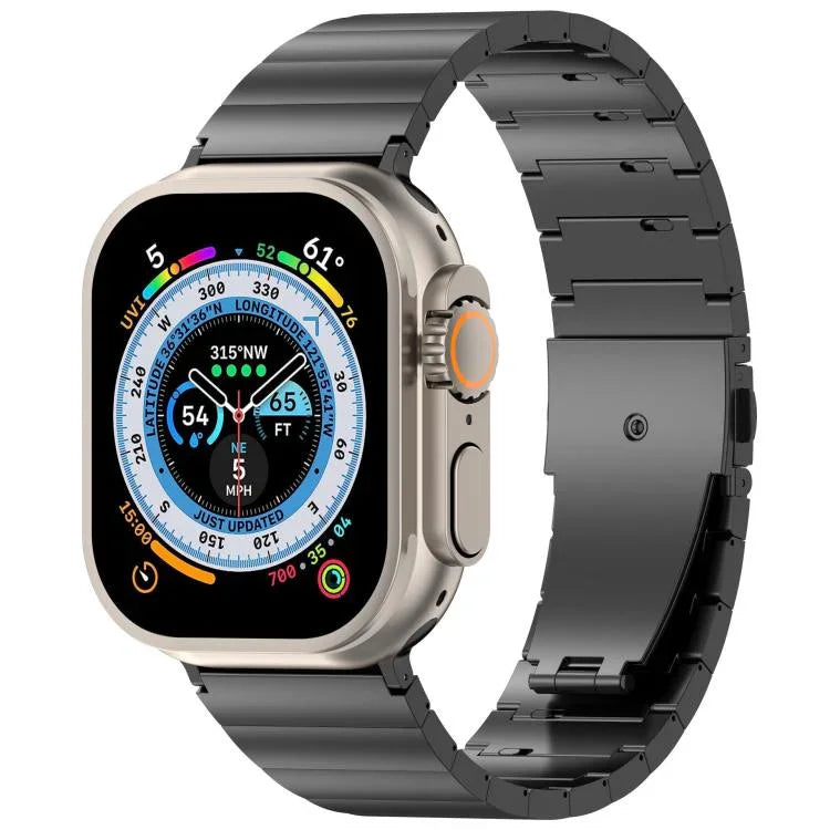 Dây đồng hồ hợp kim titan khóa phẳng tháo nhanh một hạt, dành cho Apple Watch 46mm / 49mm / 45mm / 44mm, dành cho Apple Watch 42mm / 41mm / 40mm / 38mm