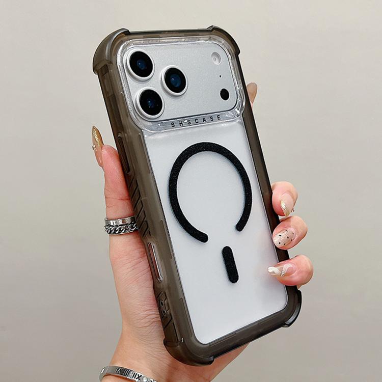 Ốp lưng điện thoại MagSafe 3-trong-1 TPU trong suốt mờ kết hợp PC, dành cho iPhone 17 Pro Max, iPhone 17 Pro, iPhone 17, iPhone Air, iPhone 16 Pro Max, iPhone 16 Pro, iPhone 16 Plus, iPhone 16