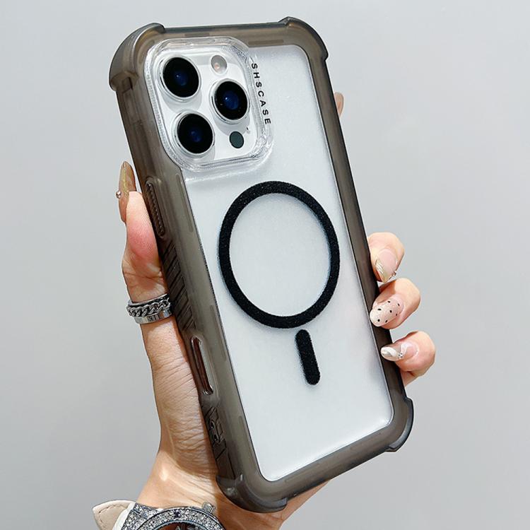 Ốp lưng điện thoại MagSafe 3-trong-1 TPU trong suốt mờ kết hợp PC, dành cho iPhone 17 Pro Max, iPhone 17 Pro, iPhone 17, iPhone Air, iPhone 16 Pro Max, iPhone 16 Pro, iPhone 16 Plus, iPhone 16