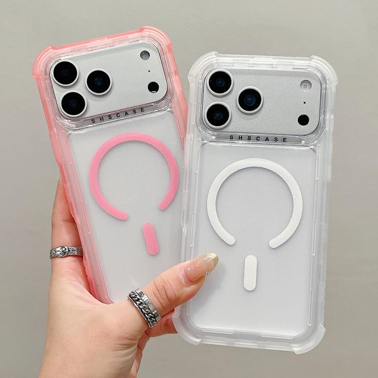 Ốp lưng điện thoại MagSafe 3-trong-1 TPU trong suốt mờ kết hợp PC, dành cho iPhone 15 Pro Max, iPhone 15 Pro, iPhone 15 Plus, iPhone 15, iPhone 14 Plus, iPhone 14, iPhone 14 Pro, iPhone 14 Pro Max