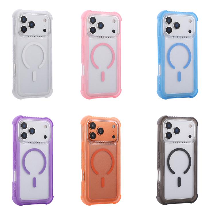Ốp lưng điện thoại trong suốt Matte TPU Hybrid PC 3-trong-1 MagSafe kèm dây đeo tay, dành cho iPhone 13 Pro Max, iPhone 13 Pro, iPhone 13, iPhone 12 Pro Max