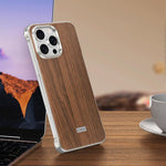 Ốp lưng điện thoại MagSafe không viền họa tiết gỗ kim loại J TRIBE, dành cho iPhone 17 Pro Max, iPhone 17 Pro, iPhone 17, iPhone Air, iPhone 16 Pro Max, iPhone 16 Pro, iPhone 15 Pro Max, iPhone 15 Pro