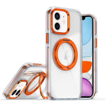 Ốp lưng điện thoại giá đỡ xoay 360 độ có nam châm, dành cho iPhone 12 Pro Max, iPhone 11