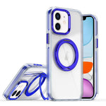Ốp lưng điện thoại giá đỡ xoay 360 độ có nam châm, dành cho iPhone 12 Pro Max, iPhone 11