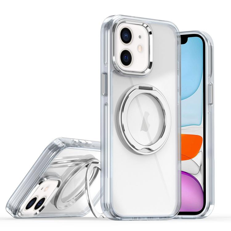 Ốp lưng điện thoại giá đỡ xoay 360 độ có nam châm, dành cho iPhone 12 Pro Max, iPhone 11