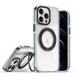 Ốp lưng điện thoại giá đỡ xoay 360 độ có nam châm, dành cho iPhone 12 Pro Max, iPhone 11