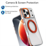 Ốp lưng điện thoại giá đỡ xoay 360 độ có nam châm, dành cho iPhone 12 Pro Max, iPhone 11