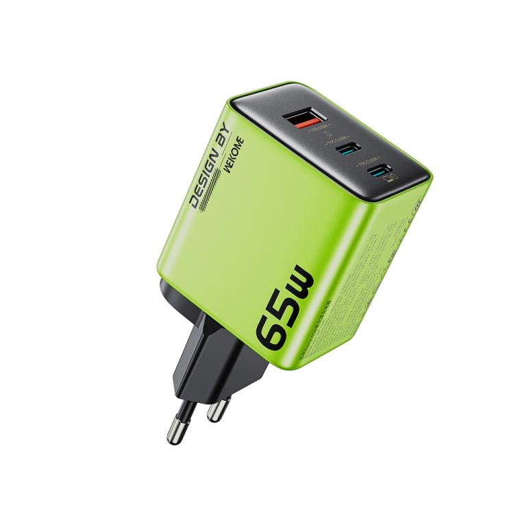 Bộ sạc GaN WK WP-U45 Keylour 65W Type-Cx2, USB, phích cắm EU, phích cắm UK