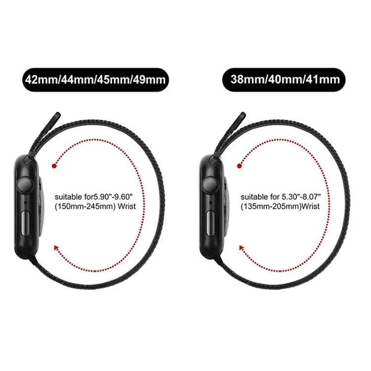 Dây đồng hồ thép không gỉ Milanese Loop nam châm xDfind, dành cho Apple Watch 42 / 44 / 45 / 46 / 49mm, dành cho Apple Watch 38 / 40 / 41 / S11 42mm
