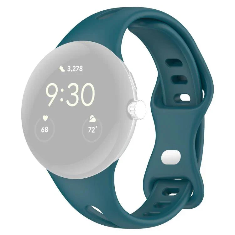 Dây đồng hồ silicone khóa bướm eo nhỏ xDfind, Dành cho Google Pixel Watch 4 / 3 / 2 / 1 41mm