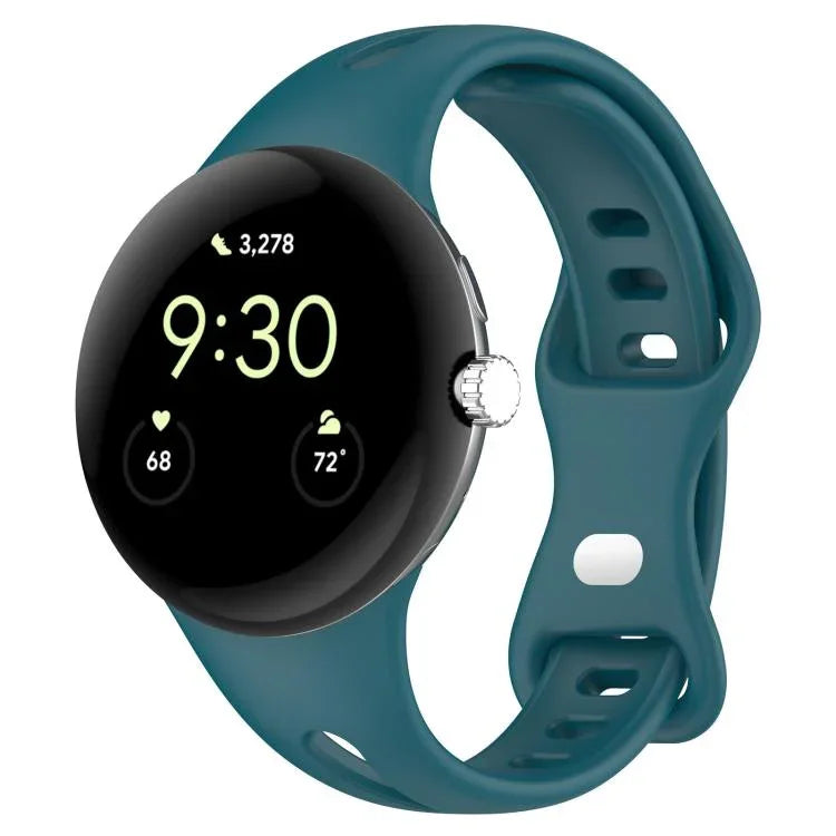 Dây đồng hồ silicone khóa bướm eo nhỏ xDfind, Dành cho Google Pixel Watch 4 / 3 / 2 / 1 41mm