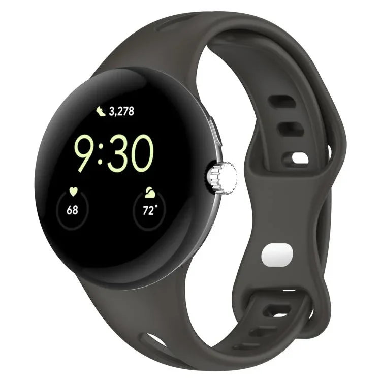 Dây đồng hồ silicone khóa bướm eo nhỏ xDfind, Dành cho Google Pixel Watch 4 / 3 / 2 / 1 41mm
