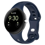Dây đồng hồ silicone khóa bướm eo nhỏ xDfind, Dành cho Google Pixel Watch 4 / 3 / 2 / 1 41mm