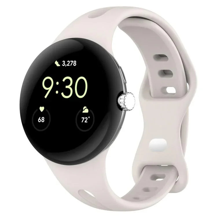 Dây đồng hồ silicone khóa bướm eo nhỏ xDfind, Dành cho Google Pixel Watch 4 / 3 / 2 / 1 41mm