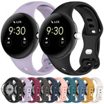 Dây đồng hồ silicone khóa bướm eo nhỏ xDfind, Dành cho Google Pixel Watch 4 / 3 / 2 / 1 41mm