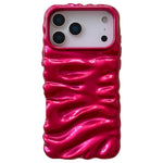 Ốp lưng điện thoại TPU mạ điện họa tiết kem phủ toàn bộ, dành cho iPhone 17 Pro Max, iPhone 17 Pro