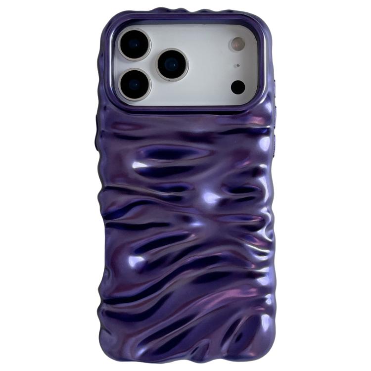 Ốp lưng điện thoại TPU mạ điện họa tiết kem phủ toàn bộ, dành cho iPhone 17 Pro Max, iPhone 17 Pro