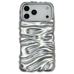 Ốp lưng điện thoại TPU mạ điện họa tiết kem phủ toàn bộ, dành cho iPhone 17 Pro Max, iPhone 17 Pro