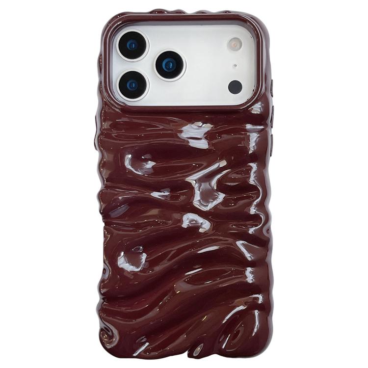 Ốp lưng điện thoại TPU mạ điện họa tiết kem phủ toàn bộ, dành cho iPhone 17 Pro Max, iPhone 17 Pro