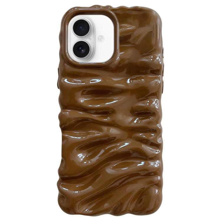Cream Texture Electroplating TPU Full Coverage Phone Case, For iPhone 17, For iPhone 16 Pro Max