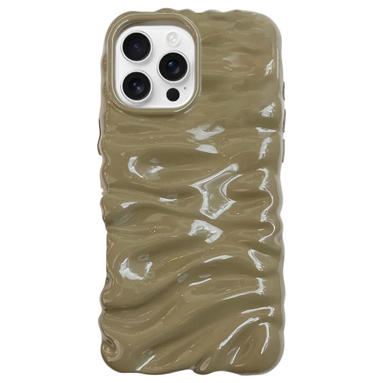 Cream Texture Electroplating TPU Full Coverage Phone Case, For iPhone 17, For iPhone 16 Pro Max