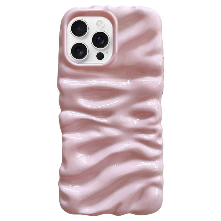 Cream Texture Electroplating TPU Full Coverage Phone Case, For iPhone 17, For iPhone 16 Pro Max